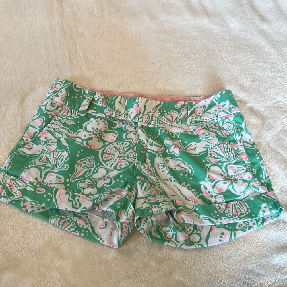 Lily Pulitzer Womens Barclay Short Size 00